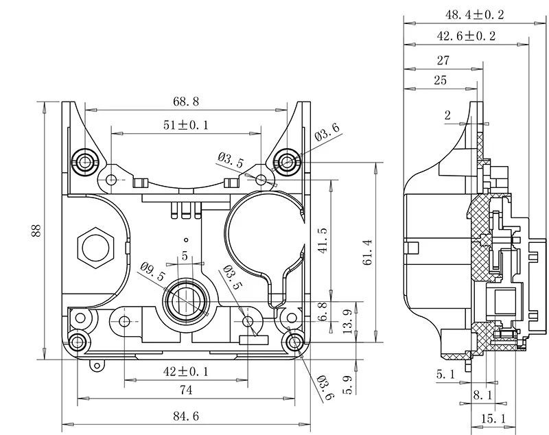 All In One Water Meter Actuator